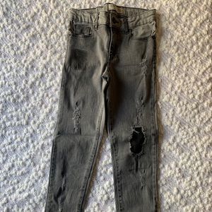 Stretchy Distressed Jeans
